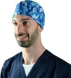 Gima Unisex Blue Surgical Cap