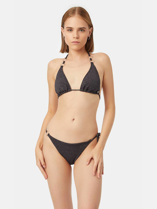 Minerva Bikini Alunecare Negru