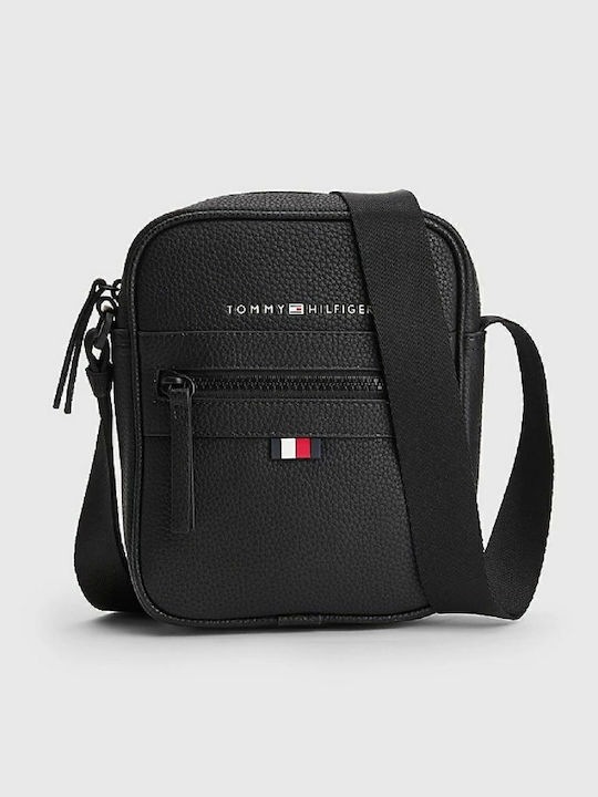 Tommy Hilfiger Essential Ανδρική Τσάντα Ώμου / Χιαστί Μαύρη
