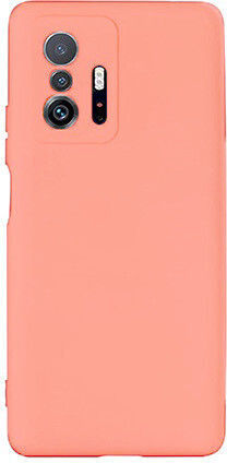 Umschlag Rückseite Silikon Rosa (Xiaomi 11T / 11T Pro)