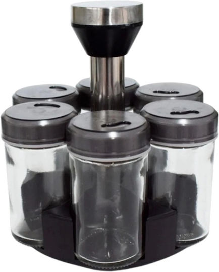 Gewürzbehälter Glas Schwarze 6Stück 6Stück