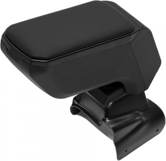 S-dizayn Car Leather Armrest for Volkswagen Polo Black
