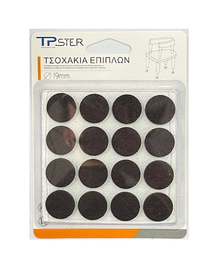 Tpster 17231 Round Felts with Sticker 32pcs