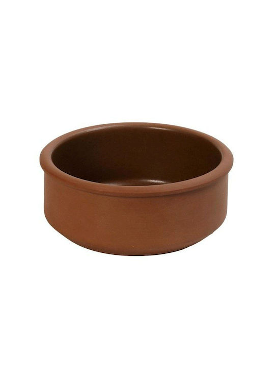 Espiel Serving Bowl Round Brown with Diameter 14.5cm 1pcs