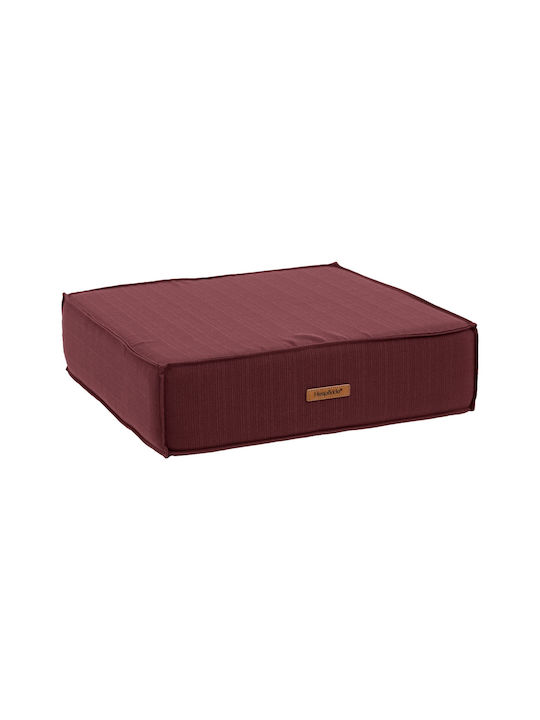 Hesperide Μαξιλάρα Δαπέδου Korai Bordeaux 45x45εκ.