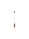 VK Lighting Pendant Light Bronze with Socket GU10