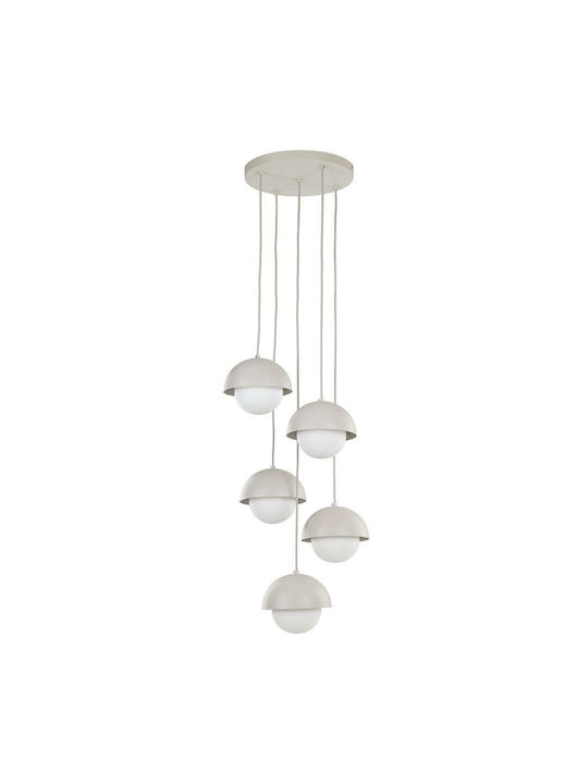 TK Lighting Pendant Light Beige