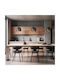 TK Lighting Pendant Light Brown with Socket E27 27x160cm