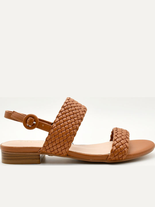 Frauen Sandalen mit dickem Absatz in Braun Tata 5 bis 9,5 cm Höhe 2322