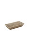 Espiel Decorative Wicker Basket Beige 32.5x17.5x6.5cm