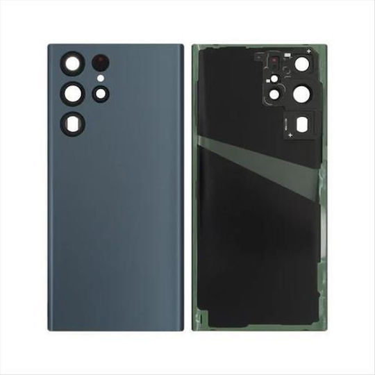 Battery Cover Back Cover Blue for Galaxy S22 Ultra 5G