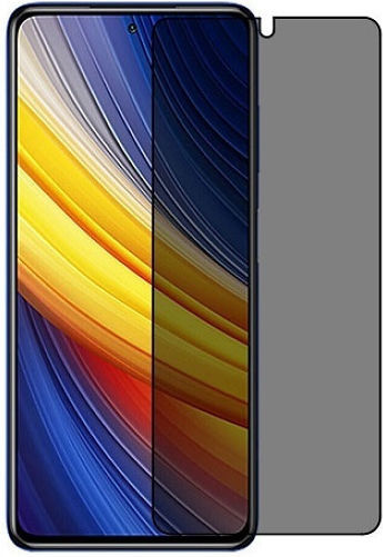 Glass 0.2mm Privacy Full Face Tempered Glass Μαύρο (Redmi Note 10 Pro)