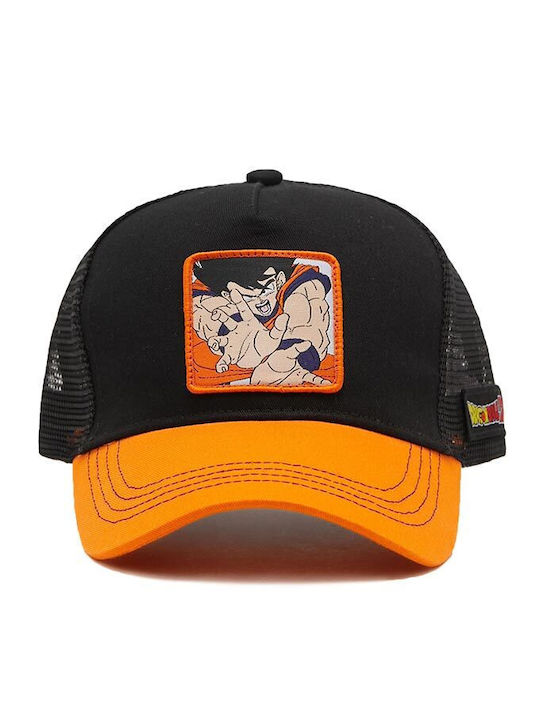 Alcott Dragonball Snapback Trucker Cap Black