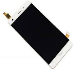 Οθόνη mit Touchscreen und Rahmen für Huawei P8 Lite (Weiß)