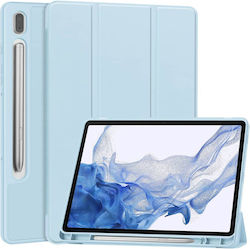 Techsuit Flip Cover Albastru deschis Samsung Galaxy Tab A7 10.4 2020 T500/T505