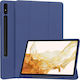 Techsuit Flip Cover Μπλε Samsung Galaxy Tab S8