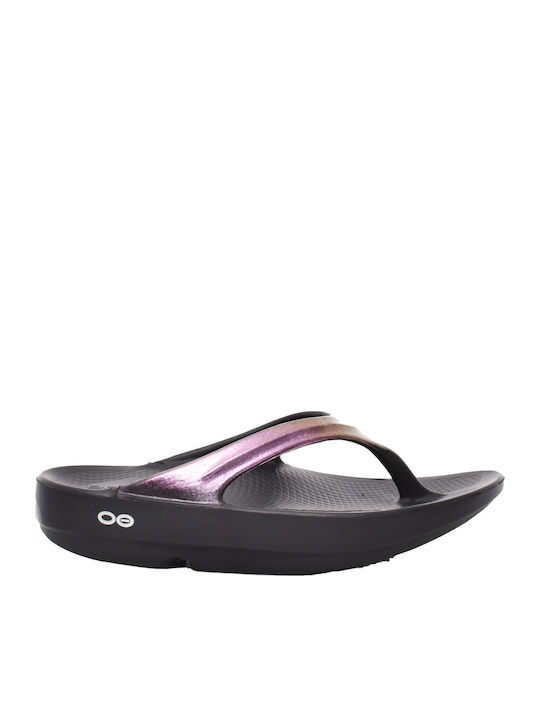 Oofos Oolala Luxe Σαγιονάρες σε Μωβ Χρώμα
