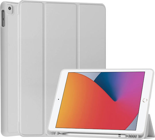 Techsuit Flip Cover Γκρι (Samsung Galaxy Tab S9 Ultra)