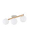 TK Lighting Ceiling Mount Light 47cm White with Socket G9