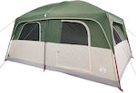 vidaXL Σκηνή Camping Πράσινη για 10 Άτομα 426x304x233εκ.