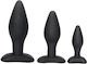 Lilo Anal Plugs Set Black 3pcs