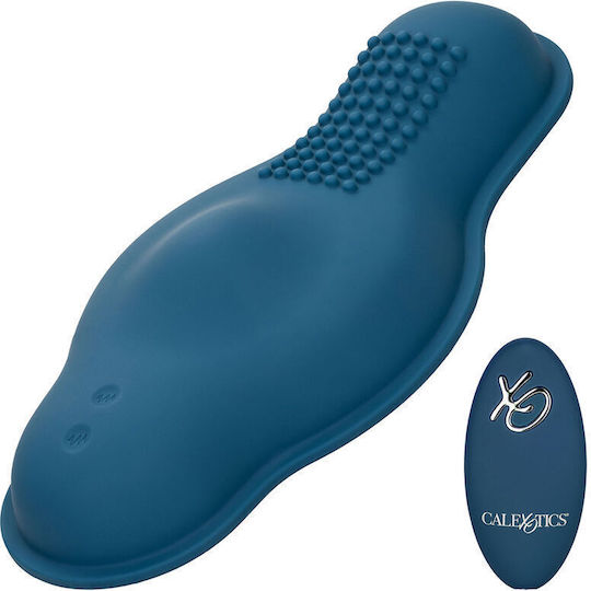 Calexotics Anal Plug mit Vibration Kabellos Mittel Blau 24.25cm