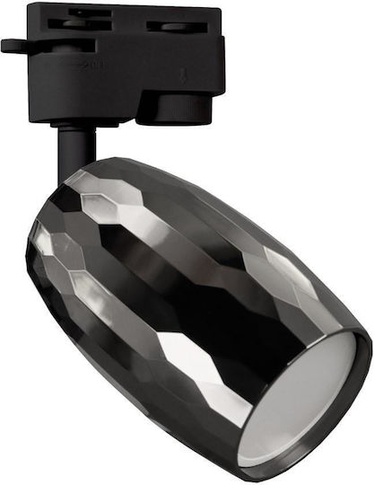 Struhm Single Spot with Socket GU10 in Black Color