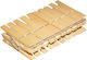 York Clothespins made of Wood 20pcs Brown