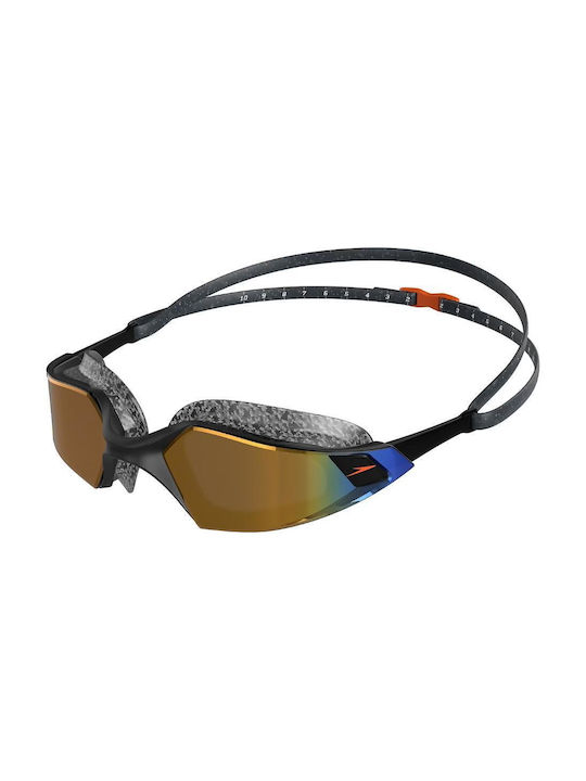 Speedo Aquapulse Pro Swimming Goggles Kids Black