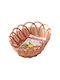 Fackelmann Ψωμιέρα από Rattan Καφέ 23x18x9cm