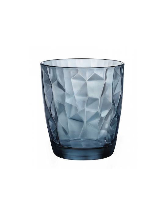 Bormioli Rocco Glass for White Wine made of Glass Ocean Blue 390ml