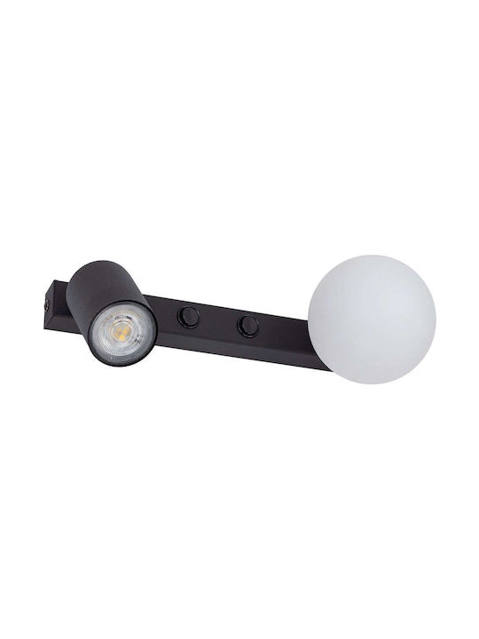 TK Lighting Single Spot with Socket G9 in Black Color