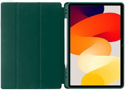 Luxury Flip Cover (Xiaomi Redmi Pad SE 11) Πράσινη Luxury Flip Cover (Xiaomi Redmi Pad SE 11) Πράσινη
