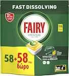 Fairy Original All In One 116 Dishwasher Pods