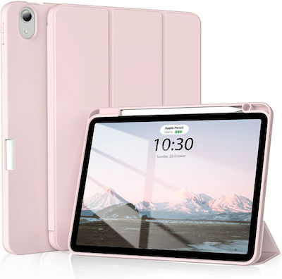 Techsuit Flip Cover Ροζ iPad Air 4 (2020), Air 5 (2022)