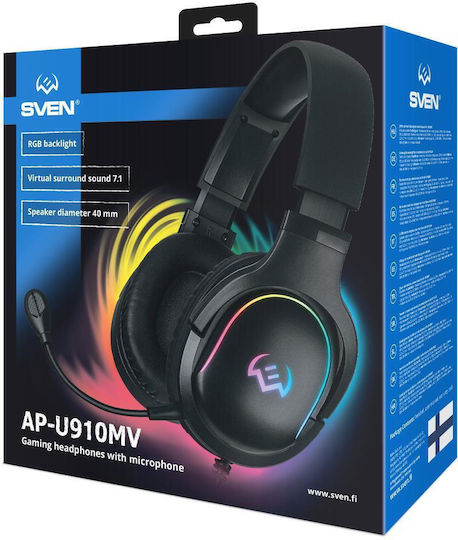 Sven AP-U910MV Over Ear Gaming Headset with Connection USB