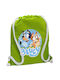 Koupakoupa Bluey Dog Παιδική Τσάντα Πλάτης Πράσινη 48x40εκ.