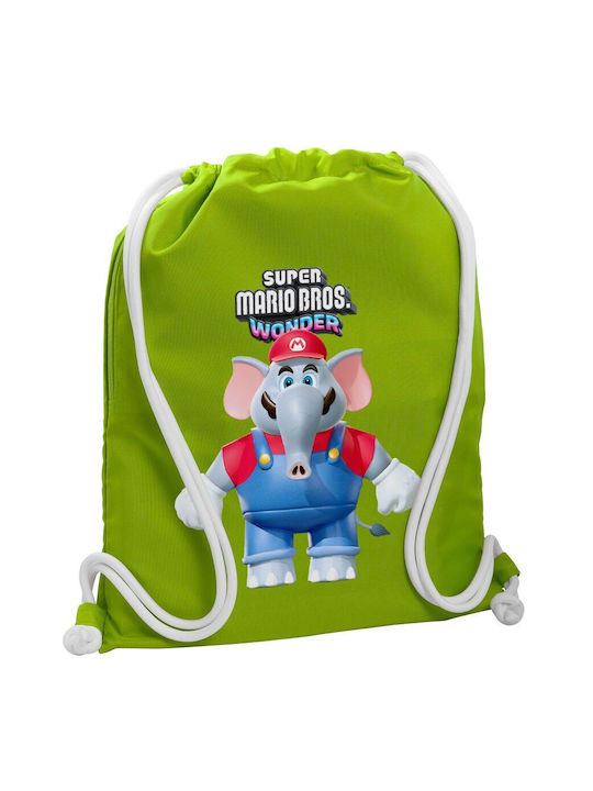 Koupakoupa Super Mario And Friends Kids Bag Backpack Green 48cmx40cmcm