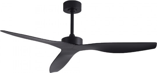 Inlight Trent Deckenventilator 130cm Schwarzer