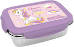 Must Stainless Steel Kids' Food Container Unicorns 0.9lt Unicorn