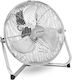 Trotec Ανεμιστήρας Δαπέδου 37W Διαμέτρου 30cm Ασημί