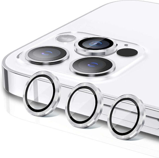 Αντιχαρακτικό Γυαλί Lens Camera Protection Tempered Glass Silver for the iPhone 14 Pro/14 Pro Max