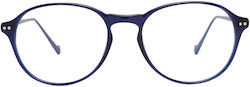 Hackett Herren Acetat Brillengestelle Blau HEB2...
