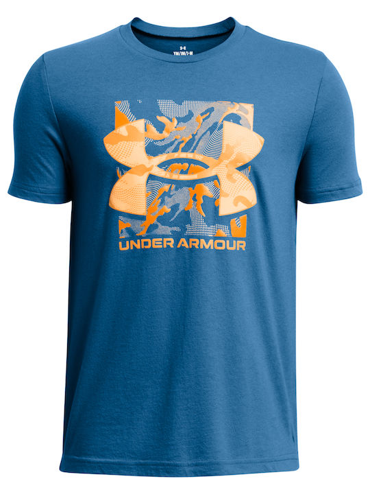 Under Armour Kinder T-shirt Photon Blau