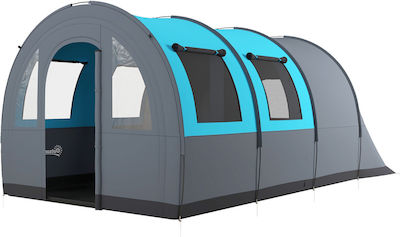 Outsunny Campingzelt Gray 4 Jahreszeiten für 5 Personen 480x260x200cm