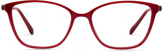 Modo Femei Plastic Rame Ochelari Ochi de pisică Violet 7024 RASP