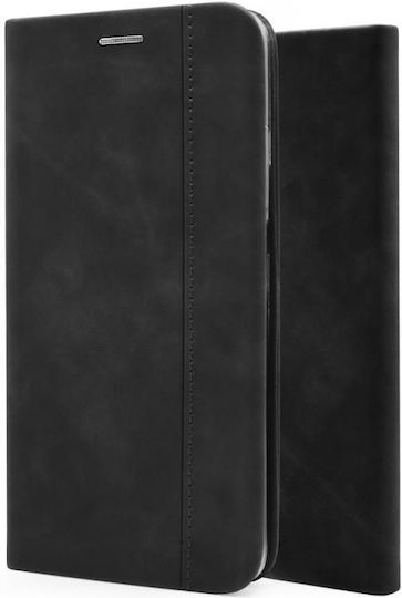 iNOS Book Δερματίνης / Σιλικόνης Μαύρο (Redmi Note 13 Pro 5G / Poco X6)
