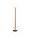 TK Lighting LED Floor Lamp H120xW30cm. with Warm White Light Brown