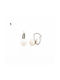 Metallic Pearl Earrings Set of 3 Sizes