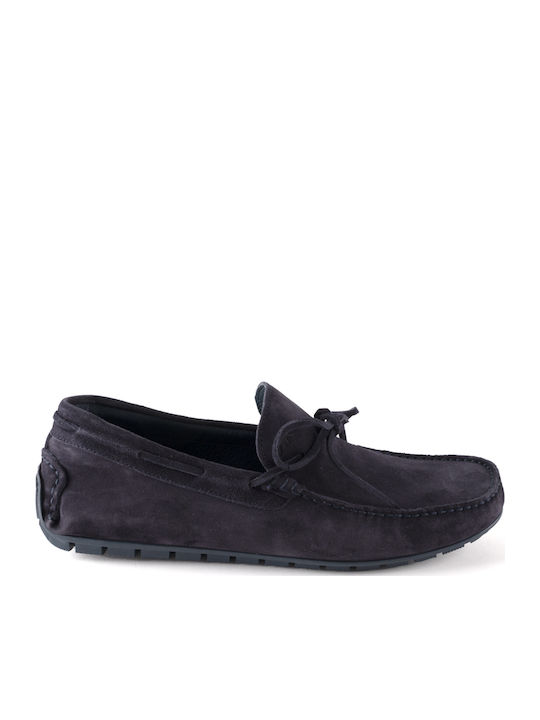Kricket Piele Mocasini barbati in Albastru Culori
